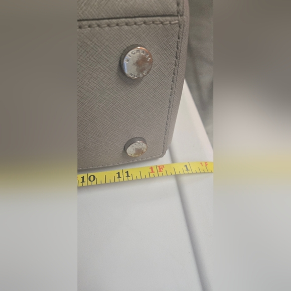 Michael Kors Gray Satchel Bag - Picture 3 of 12